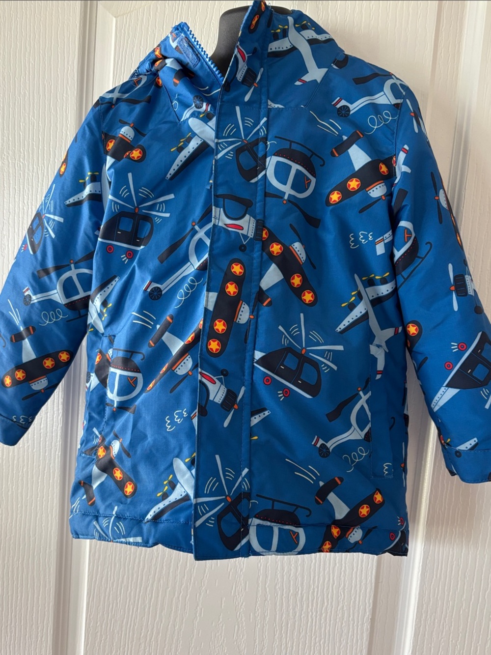 The Children's Place Blue Helicopter & Airplane Coat